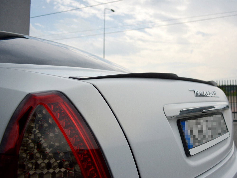 Spoiler Extension compatible with Maserati Quattroporte Mk5 Facelift (2009-2012)