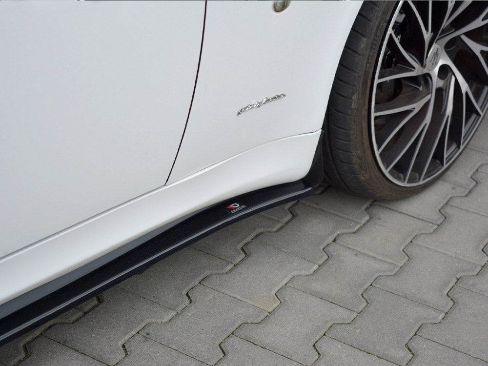 Side Skirts Diffusers compatible with Maserati Quattroporte Mk5 Facelift (2009-2012)