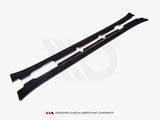 Side Skirts Diffusers compatible with Maserati Quattroporte Mk5 Facelift (2009-2012)