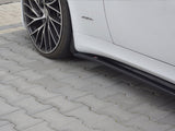 Side Skirts Diffusers compatible with Maserati Quattroporte Mk5 Facelift (2009-2012)