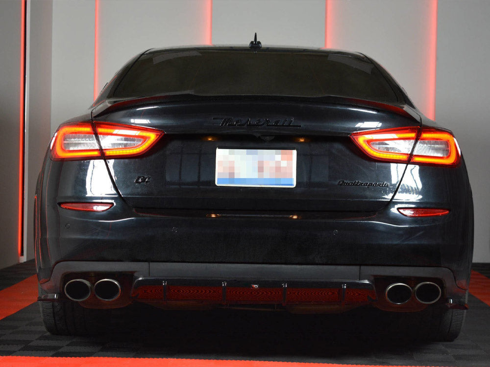 MAXTON DESIGN BOOT LID Extension CAP Maserati Quattroporte MK6 Pre-facelift (2013-2016)