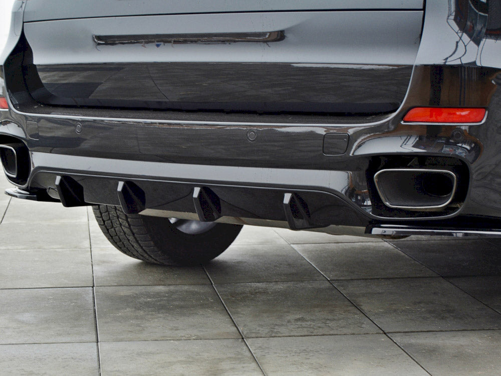 Rear Diffuser compatible with BMW X5 F15 M50d (2014-2018)
