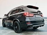 Rear Diffuser compatible with BMW X5 F15 M50d (2014-2018)