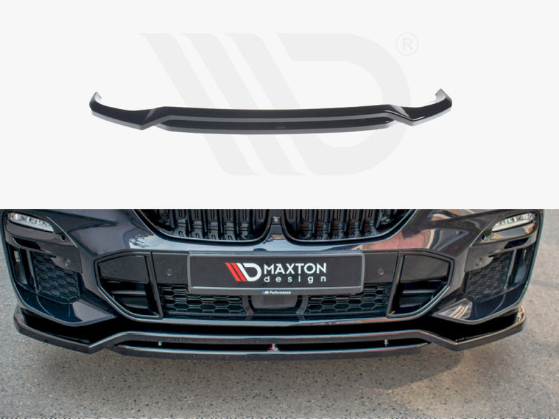 MAXTON DESIGN Front Splitter Bmw X5 G05 M-sport (2018-UP)