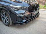 MAXTON DESIGN Front Splitter Bmw X5 G05 M-sport (2018-UP)