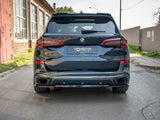 MAXTON DESIGN Central Rear Splitter Bmw X5 G05 M-sport (2018-)
