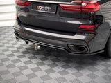 Rear Splitter (Vertical Bars) compatible with BMW X7 M-Pack G07