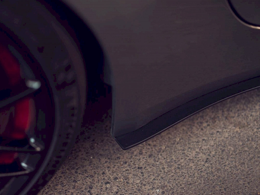 Racing Side Skirt Diffusers compatible with BMW Z4 Coupe E86