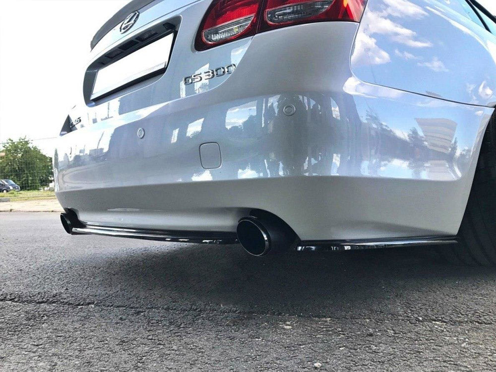 Central Rear Splitter compatible with Lexus GS 300 Mk3 Facelift