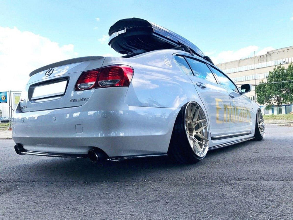 Central Rear Splitter compatible with Lexus GS 300 Mk3 Facelift