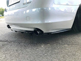 Central Rear Splitter (Vertical Bars) compatible with Lexus GS 300 Mk3 Facelift