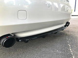 Central Rear Splitter (Vertical Bars) compatible with Lexus GS 300 Mk3 Facelift