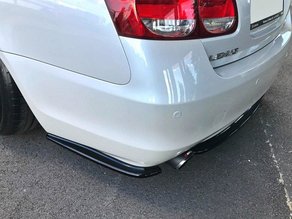 Rear Side Splitters compatible with Lexus GS 300 Mk3 Facelift