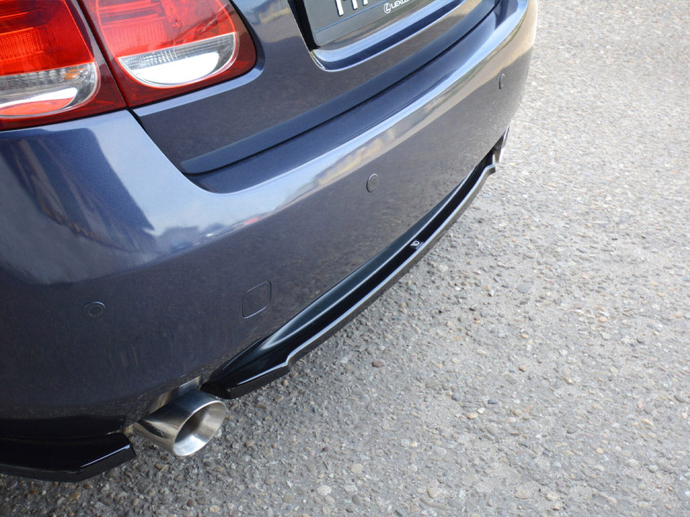 Central Rear Splitter compatible with Lexus GS Mk3