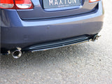Central Rear Splitter compatible with Lexus GS Mk3