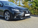 Front Splitter V.1 compatible with Lexus GS Mk4 Facelift