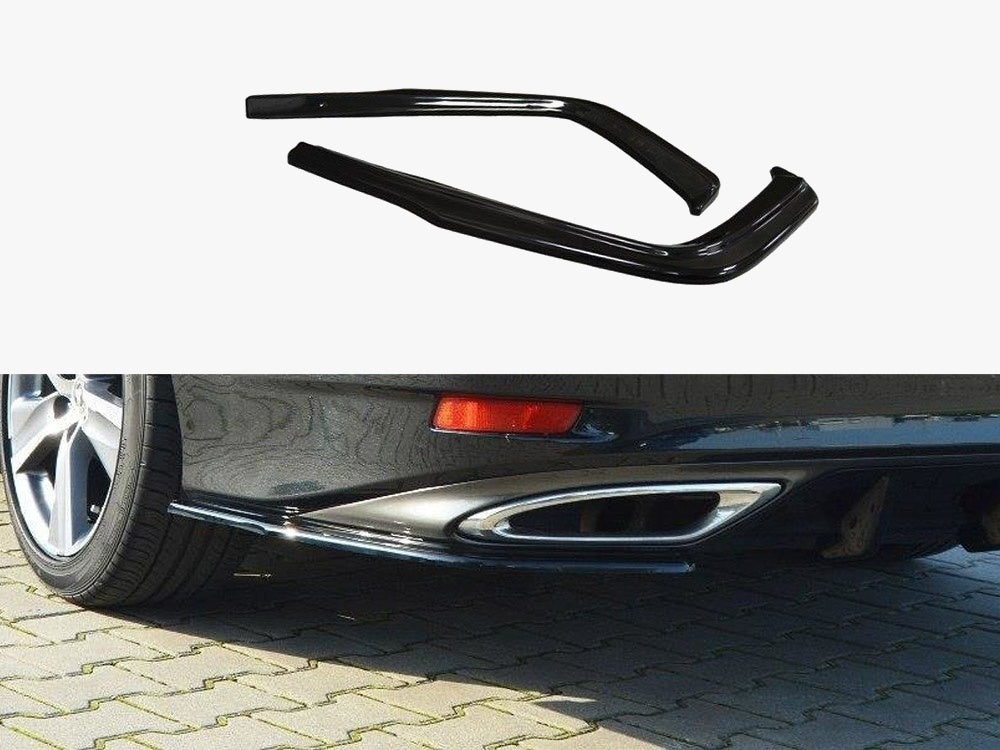 Rear Side Splitters compatible with Lexus GS Mk4 Facelift T