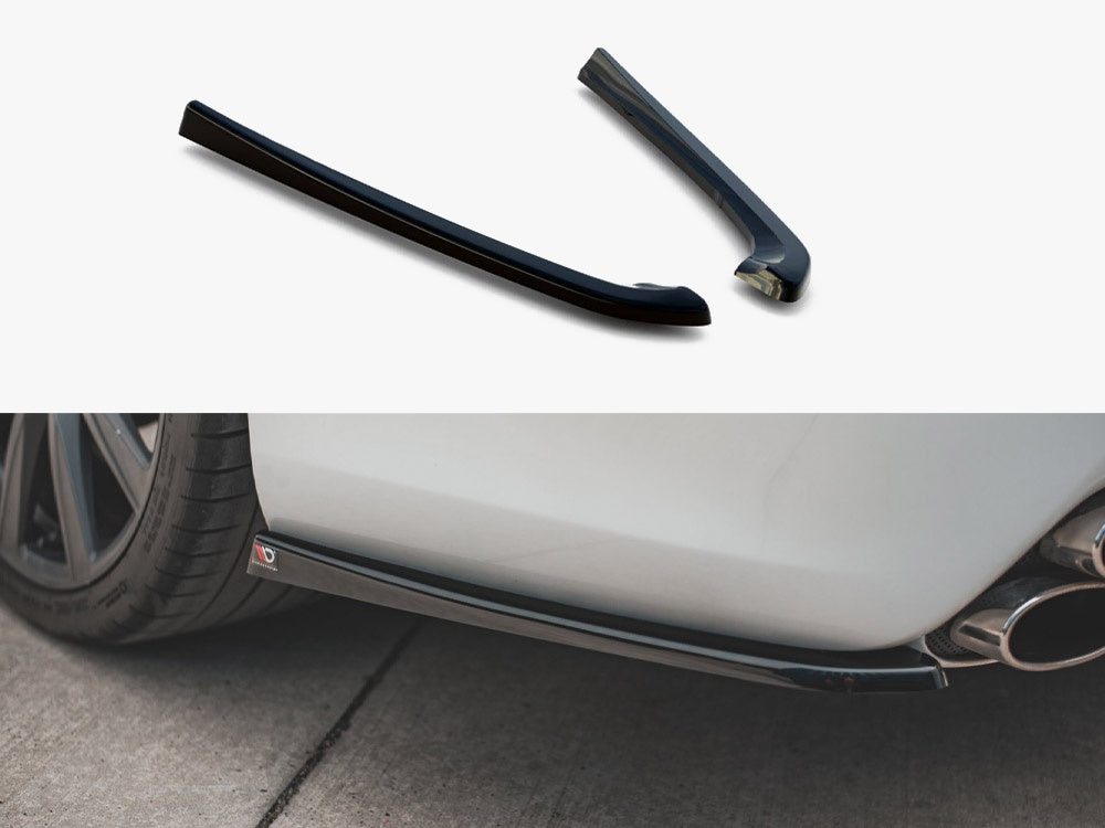 Rear Side Splitters compatible with Lexus IS F Mk2 (2007-2013)