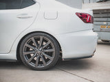 Rear Side Splitters compatible with Lexus IS F Mk2 (2007-2013)