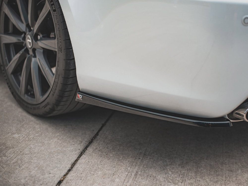 Rear Side Splitters compatible with Lexus IS F Mk2 (2007-2013)