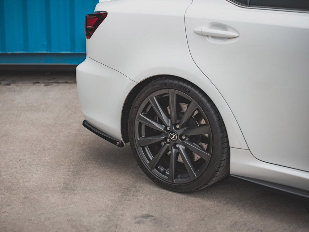 Rear Side Splitters compatible with Lexus IS F Mk2 (2007-2013)