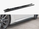Side Skirts Diffusers compatible with Lexus IS F Mk2 (2007-2013)