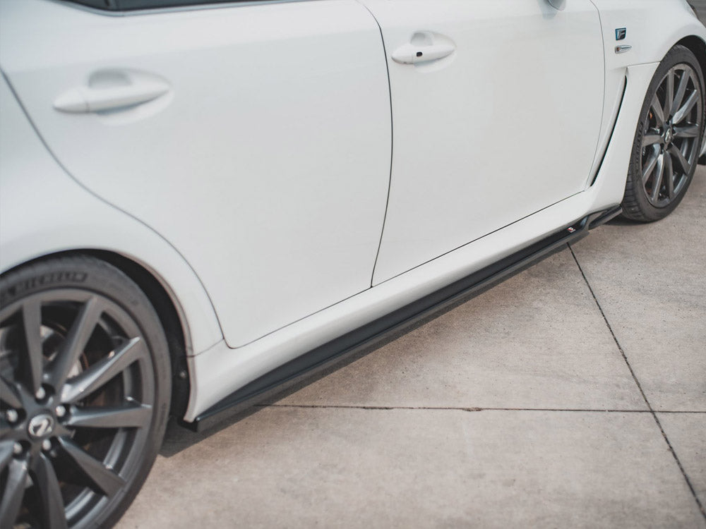 Side Skirts Diffusers compatible with Lexus IS F Mk2 (2007-2013)