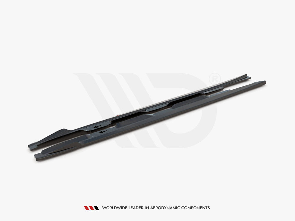 Side Skirts Diffusers compatible with Lexus IS F Mk2 (2007-2013)