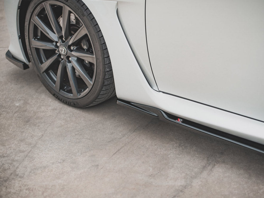 Side Skirts Diffusers compatible with Lexus IS F Mk2 (2007-2013)