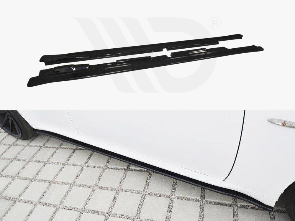 Side Skirts Diffusers compatible with Lexus IS Mk2
