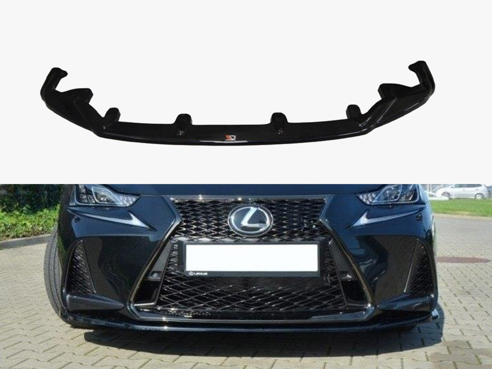 Front Splitter V.1 compatible with Lexus IS Mk3 Facelift F Sport