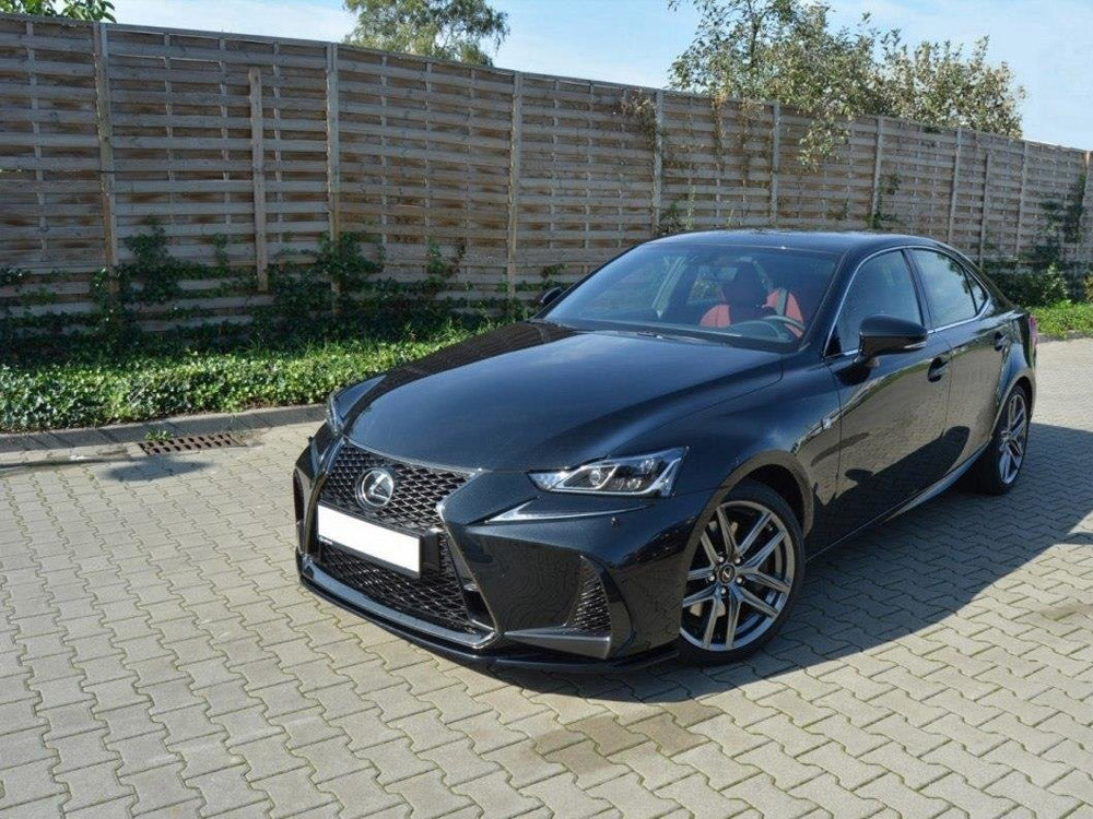 Front Splitter V.1 compatible with Lexus IS Mk3 Facelift F Sport