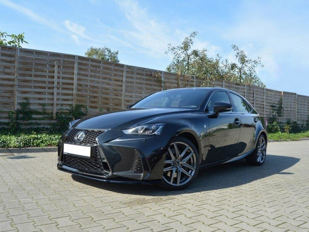 Front Splitter V.1 compatible with Lexus IS Mk3 Facelift F Sport