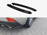 Rear Side Splitters compatible with Lexus IS Mk3 Facelift T