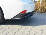 Central Rear Splitter compatible with Lexus IS 300H Mk3 - Carbon Look