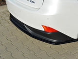 Central Rear Splitter compatible with Lexus IS 300H Mk3 - Carbon Look