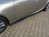 Side Skirts Diffusers compatible with Lexus IS Mk3 / Mk3 Facelift