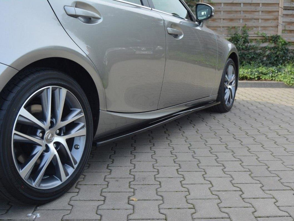 Side Skirts Diffusers compatible with Lexus IS Mk3 / Mk3 Facelift
