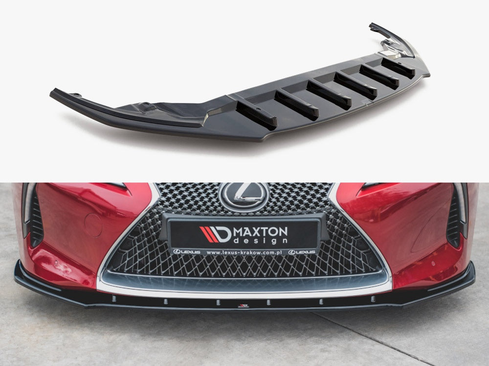 Front Splitter V1 compatible with Lexus LC 500 (2017-)