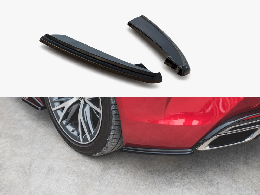 Rear Side Splitters compatible with Lexus LC 500 (2017-)