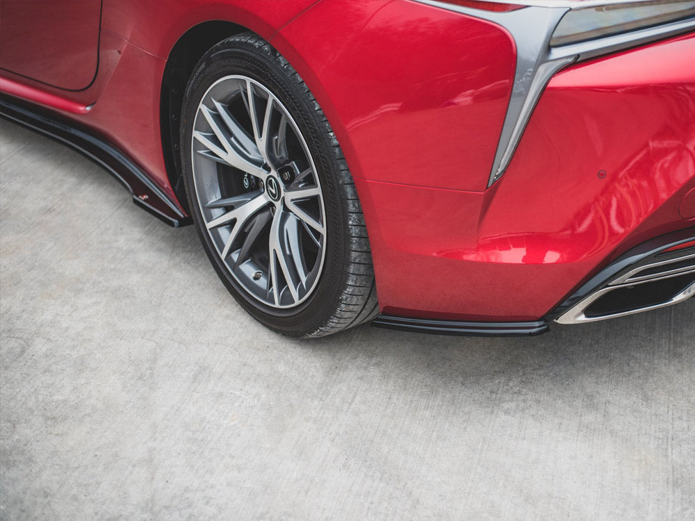 Rear Side Splitters compatible with Lexus LC 500 (2017-)