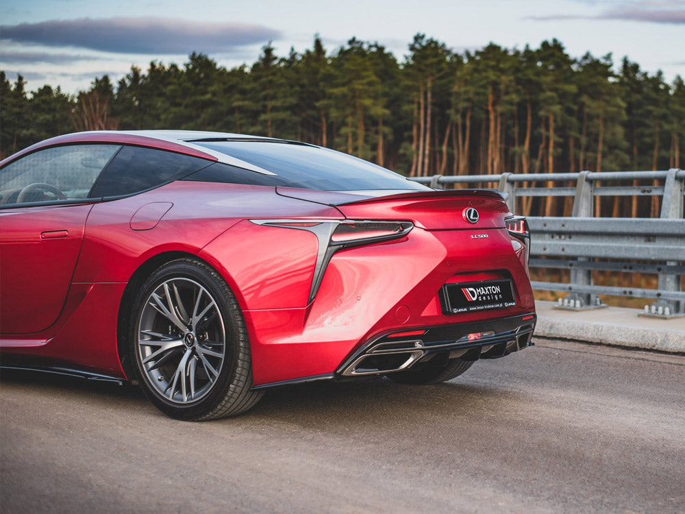 Rear Side Splitters compatible with Lexus LC 500 (2017-)