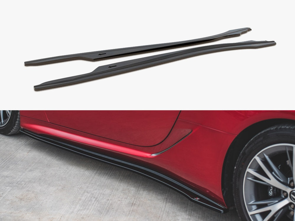 Side Skirts Diffusers compatible with Lexus LC 500 (2017-)