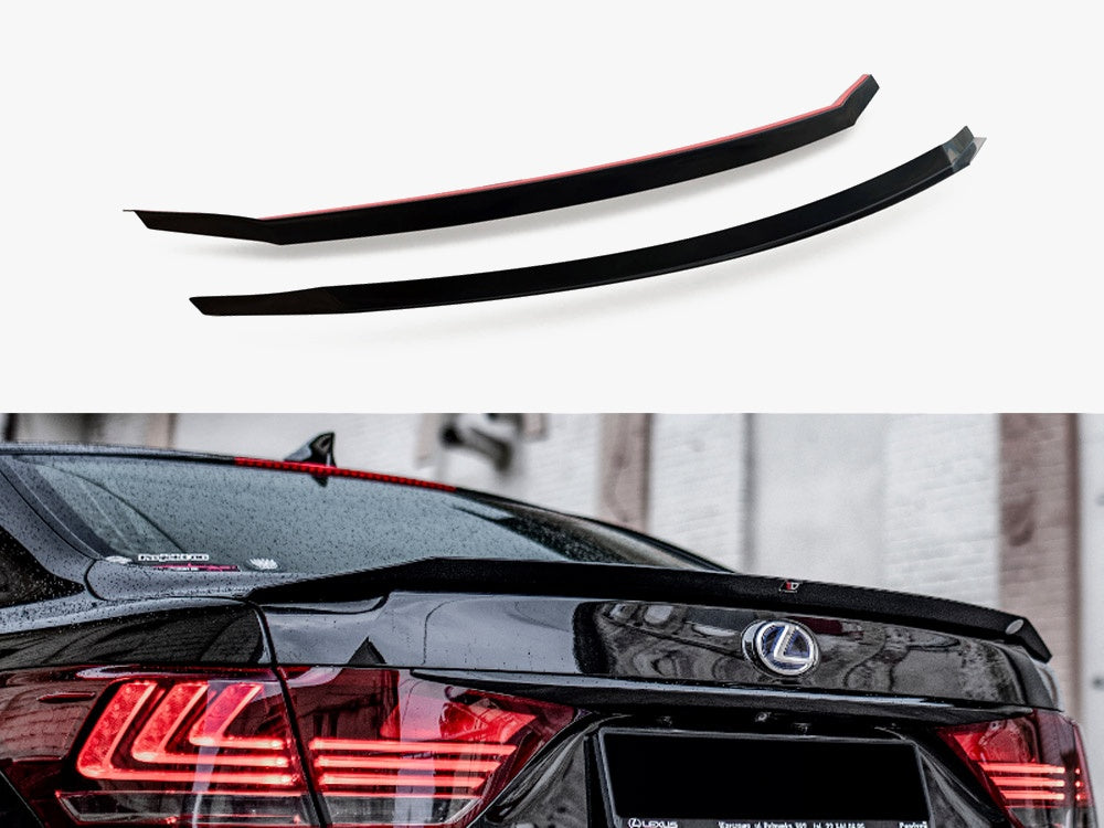 Spoiler CAP compatible with Lexus LS Mk4 Facelift (2012-2017)