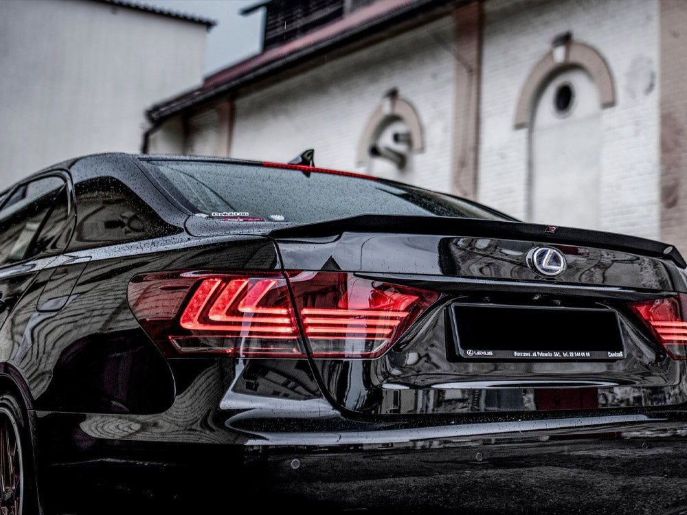 Spoiler CAP compatible with Lexus LS Mk4 Facelift (2012-2017)