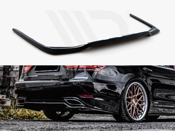 MAXTON DESIGN Central Rear Splitter Lexus LS MK4 Facelift (2012-2017)