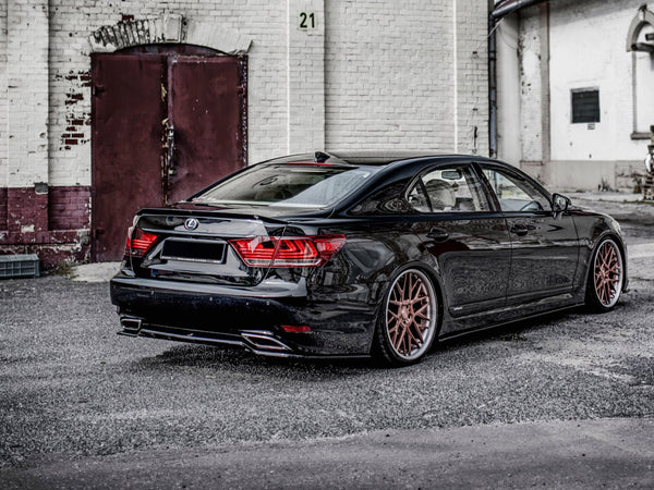 MAXTON DESIGN Central Rear Splitter Lexus LS MK4 Facelift (2012-2017)