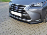 Front Splitter compatible with Lexus NX Mk1 (2014-2017)