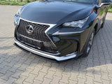 Front Splitter compatible with Lexus NX Mk1 F Sport (2014- 2017) - Textured