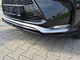 Front Splitter compatible with Lexus NX Mk1 F Sport (2014- 2017) - Textured